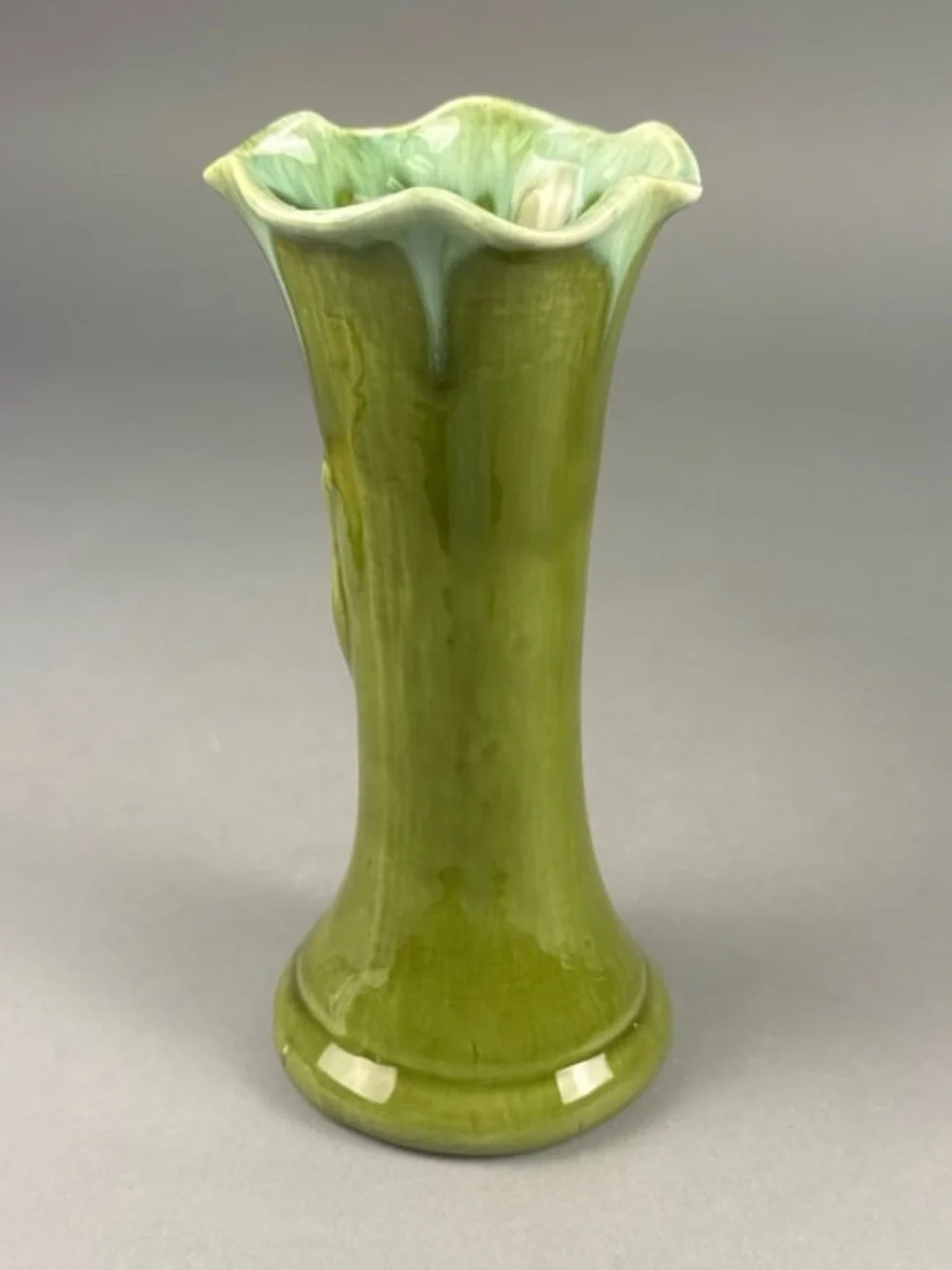Camark Pottery 'Calla Lily Leaf' vase, shape 597 - 8.25 inches
